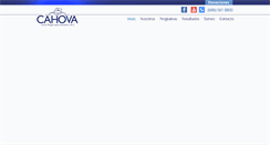 Desktop Screenshot of cahova.org